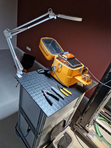 Des soudures optiques parfaites garantissent une connexion impeccable