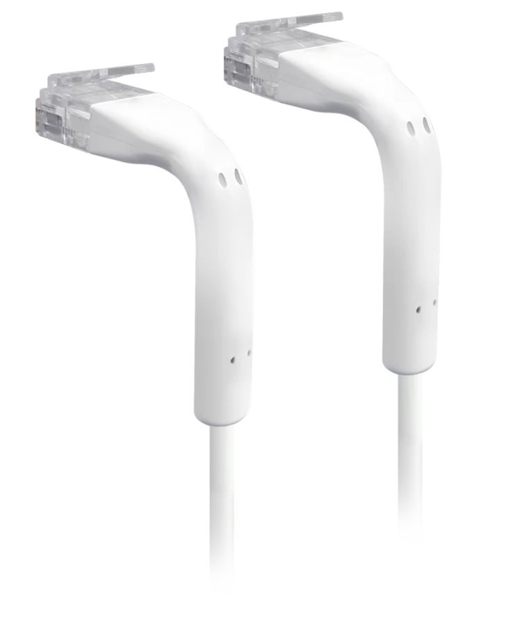 [UBI-CABLE-PATCH-2M] UBIQUITI - CAT6 Ethernet patch cable - 2m - Blanc
