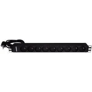 GIGAMEDIA - Bandeau 9x230V 19" - 1U - 9x230V